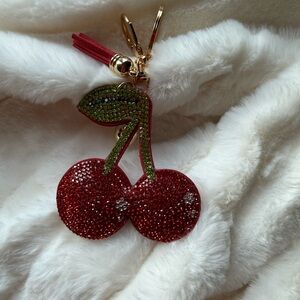 Red Cherry purse bling